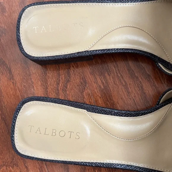 Talbots Viv Buckle Slide Sandals in Indigo Blue, size 8.5 - Picture 6 of 8